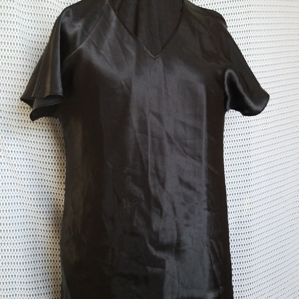 Silk nightshirt.